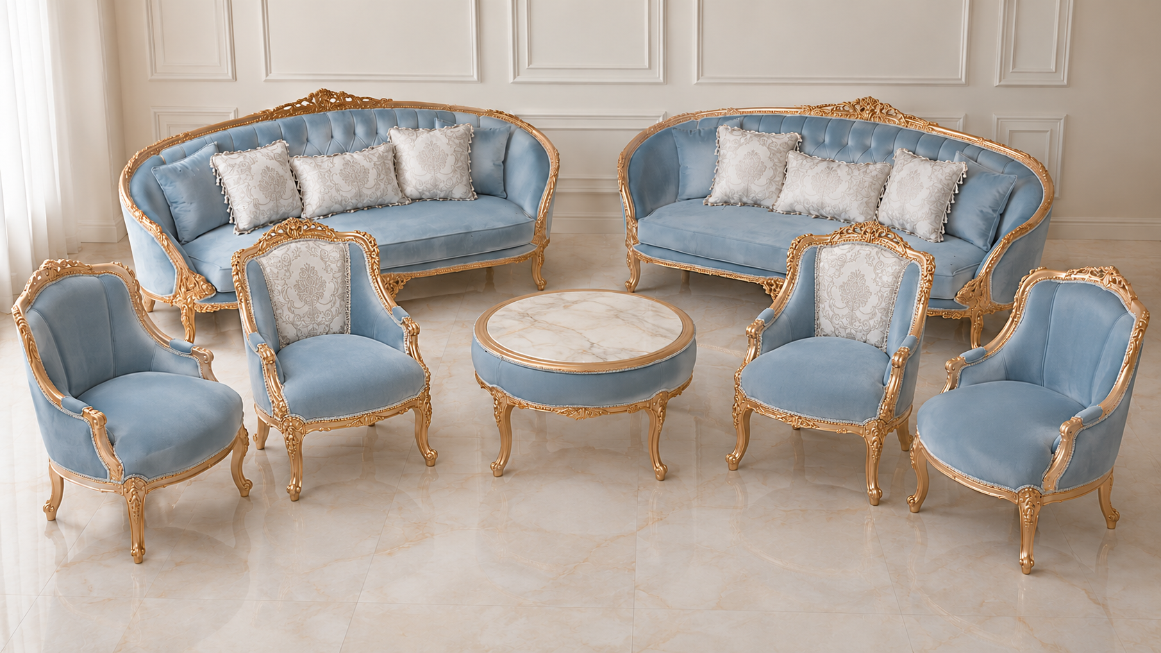 Blue Regent – Salongssvit