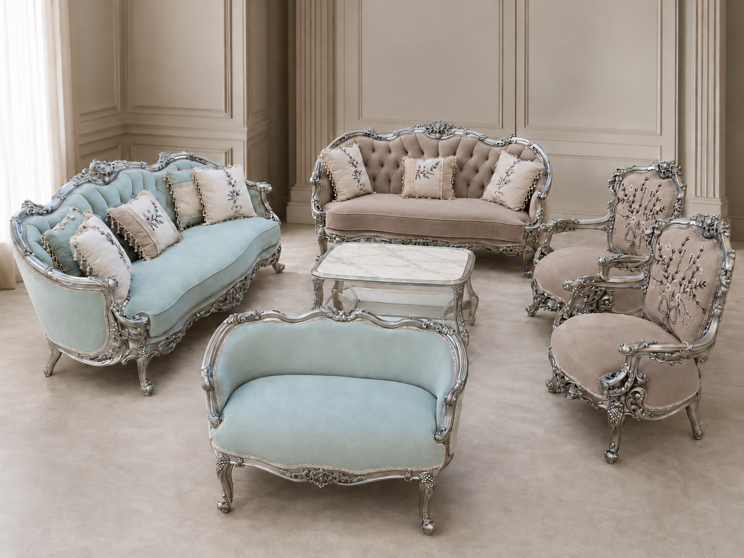 Champagne Frost – Salongssvit